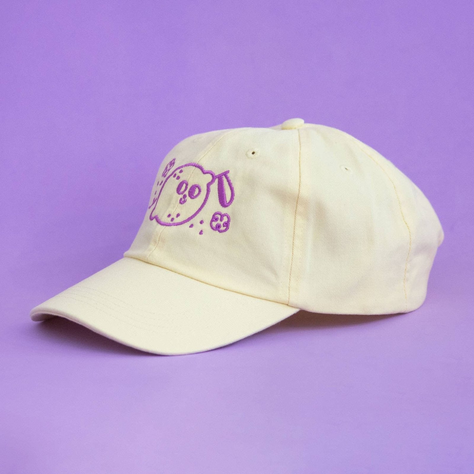 Ana Seixas - MAGIC LEMON Cap • Hellgelb/Lila - Cap - ROSA ECK Concept Store