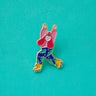 Ana Seixas - Pin • Rollschuhläuferin - Anstecknadel - ROSA ECK Concept Store