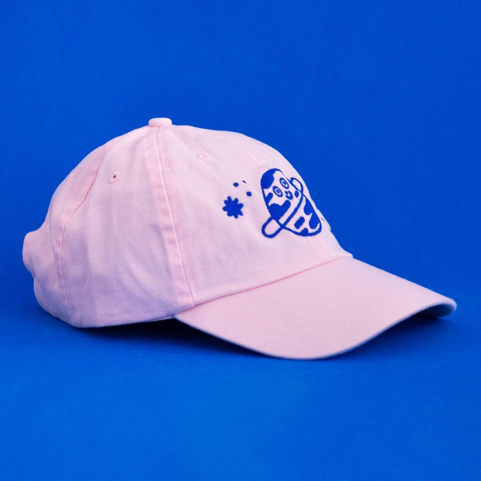 Ana Seixas - PLAYFUL PLANET Cap • Hellrosa/Blau - Cap - ROSA ECK Concept Store