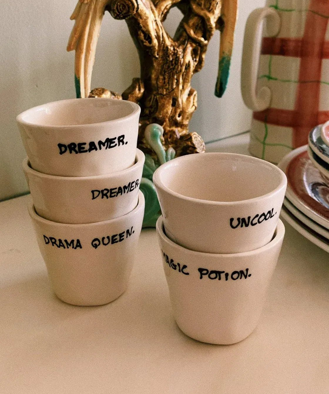 ANNA + NINA - DREAMER Espresso - Becher - Kaffee - und Teetasse - ROSA ECK Concept Store