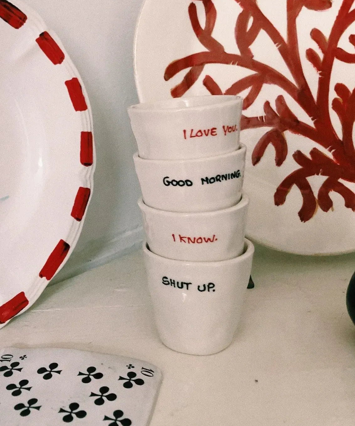 ANNA + NINA - GOODMORNING Espresso - Becher - Kaffee - und Teetasse - ROSA ECK Concept Store