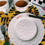 ANNA + NINA - I LOVE YOU Cappuccino - Tasse - Kaffee - und Teetasse - ROSA ECK Concept Store