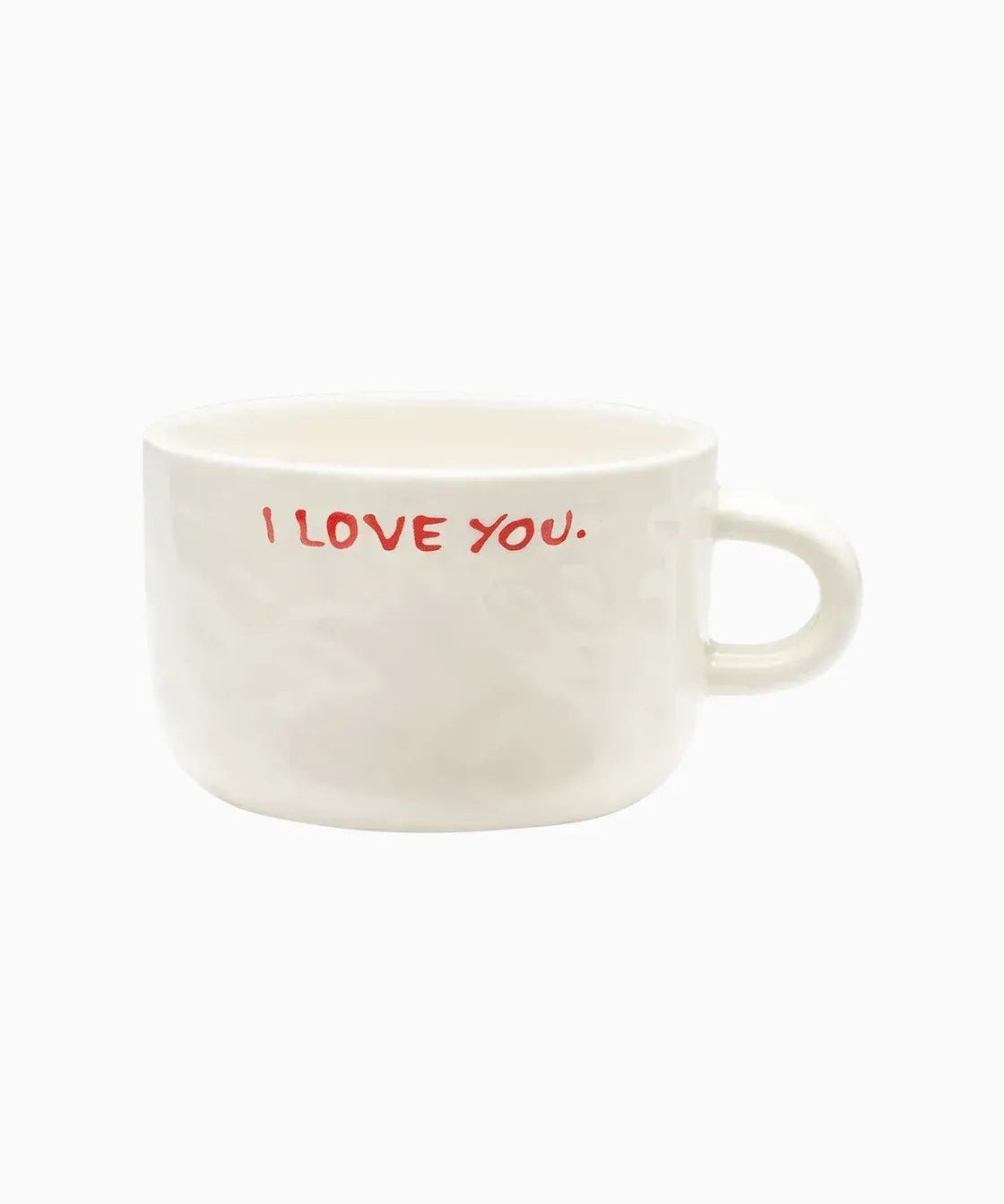 ANNA + NINA - I LOVE YOU Cappuccino - Tasse - Kaffee - und Teetasse - ROSA ECK Concept Store