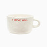 ANNA + NINA - I LOVE YOU Cappuccino - Tasse - Kaffee - und Teetasse - ROSA ECK Concept Store