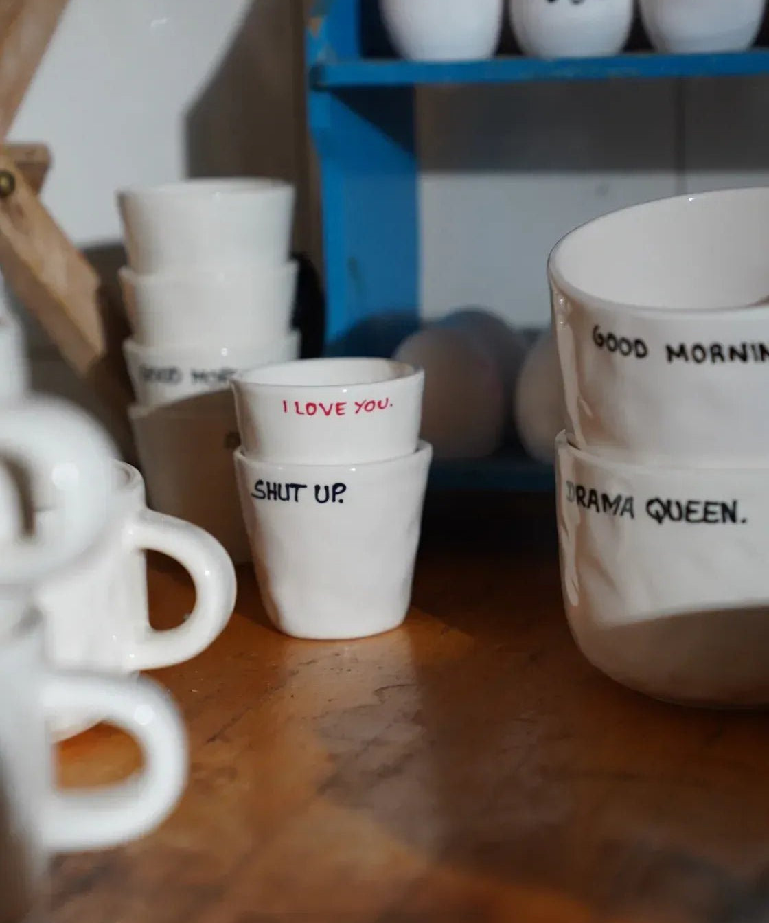 ANNA + NINA - I LOVE YOU Espresso - Becher - Kaffee - und Teetasse - ROSA ECK Concept Store
