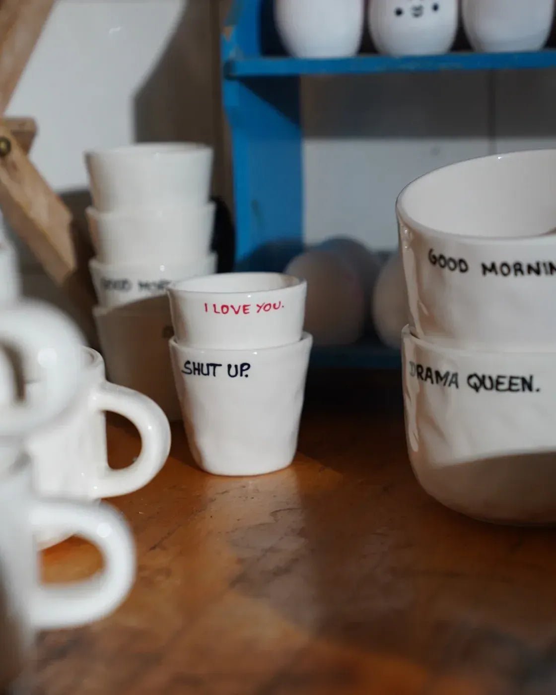 ANNA + NINA - I LOVE YOU Espresso - Becher - Kaffee - und Teetasse - ROSA ECK Concept Store