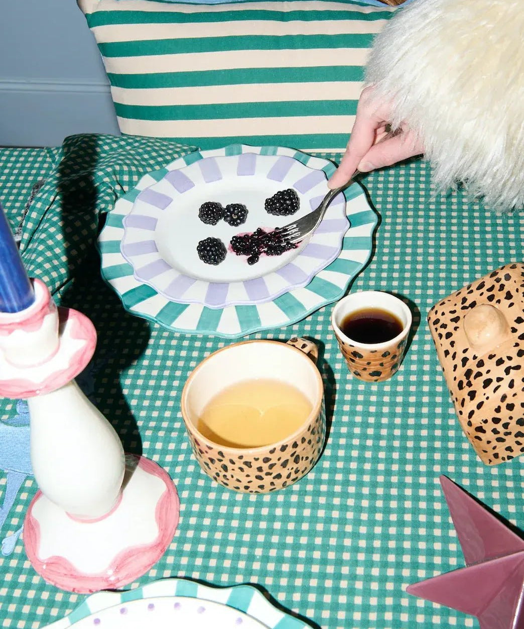 ANNA + NINA - LEOPARD Cappuccino - Tasse - Kaffee - und Teetasse - ROSA ECK Concept Store