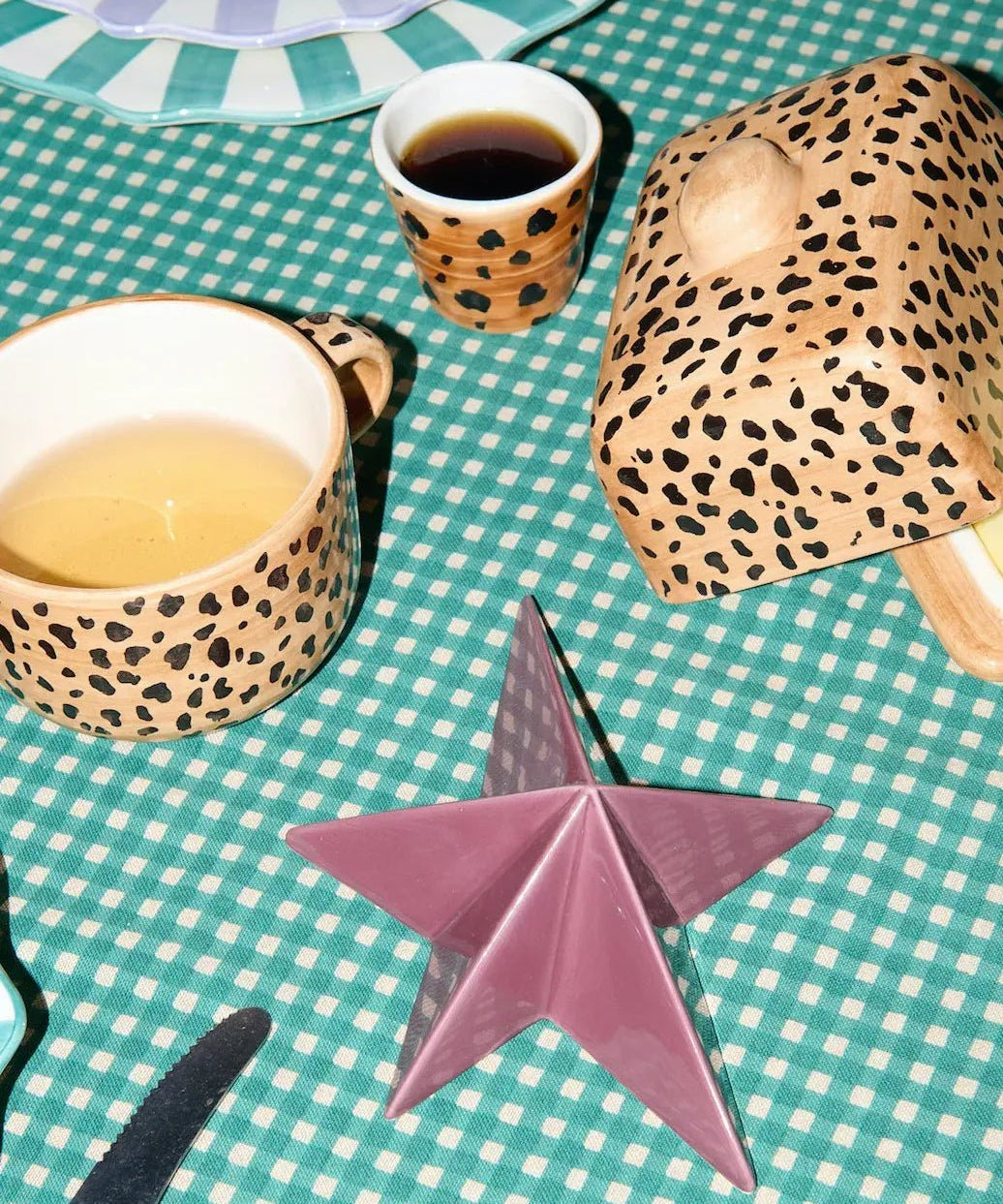 ANNA + NINA - LEOPARD Espresso - Becher - Kaffee - und Teetasse - ROSA ECK Concept Store