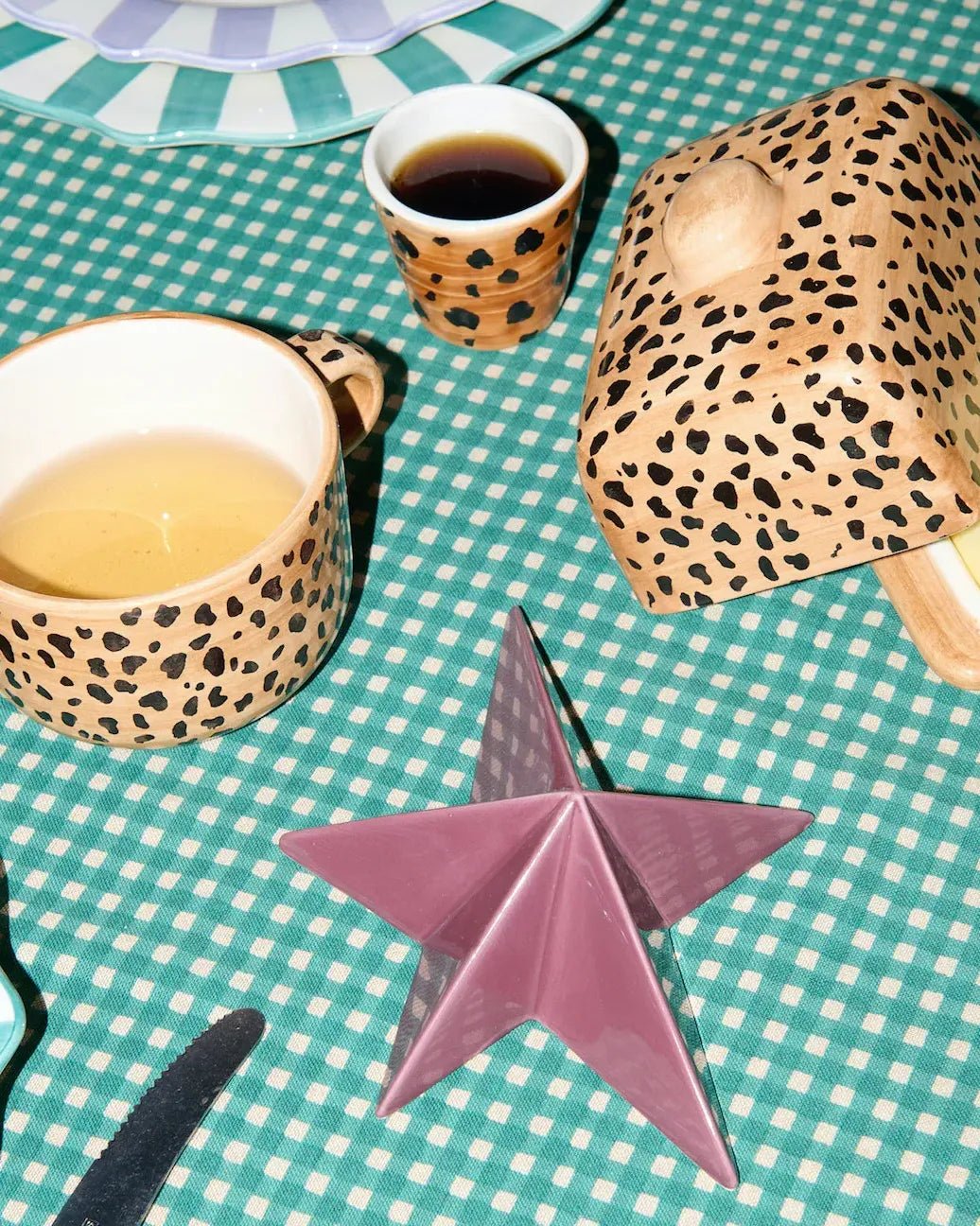 ANNA + NINA - LEOPARD Espresso - Becher - Kaffee - und Teetasse - ROSA ECK Concept Store
