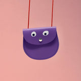 Ark Colour Design - GOOGLE EYE Geldbeutel Apfel - ROSA ECK - Grün, Leder,