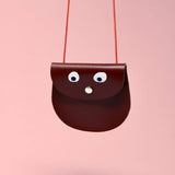 Ark Colour Design - GOOGLE EYE Geldbeutel Apfel - ROSA ECK - Grün, Leder,