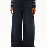 AALTHEA Barrel Jeans • fluid ink