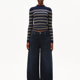 AALTHEA Barrel Jeans • fluid ink