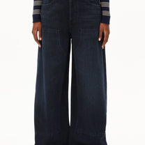 ARMEDANGELS - AALTHEA Barrel Jeans • fluid ink - ROSA ECK