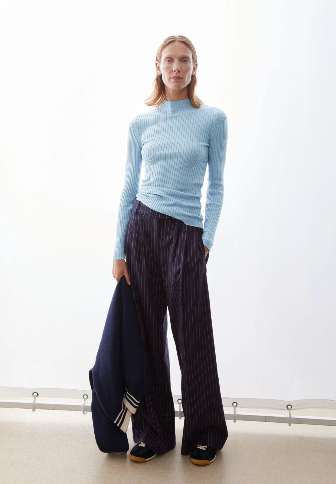 ARMEDANGELS - ALAANIA Pullover • blue glow - Pullover - ROSA ECK