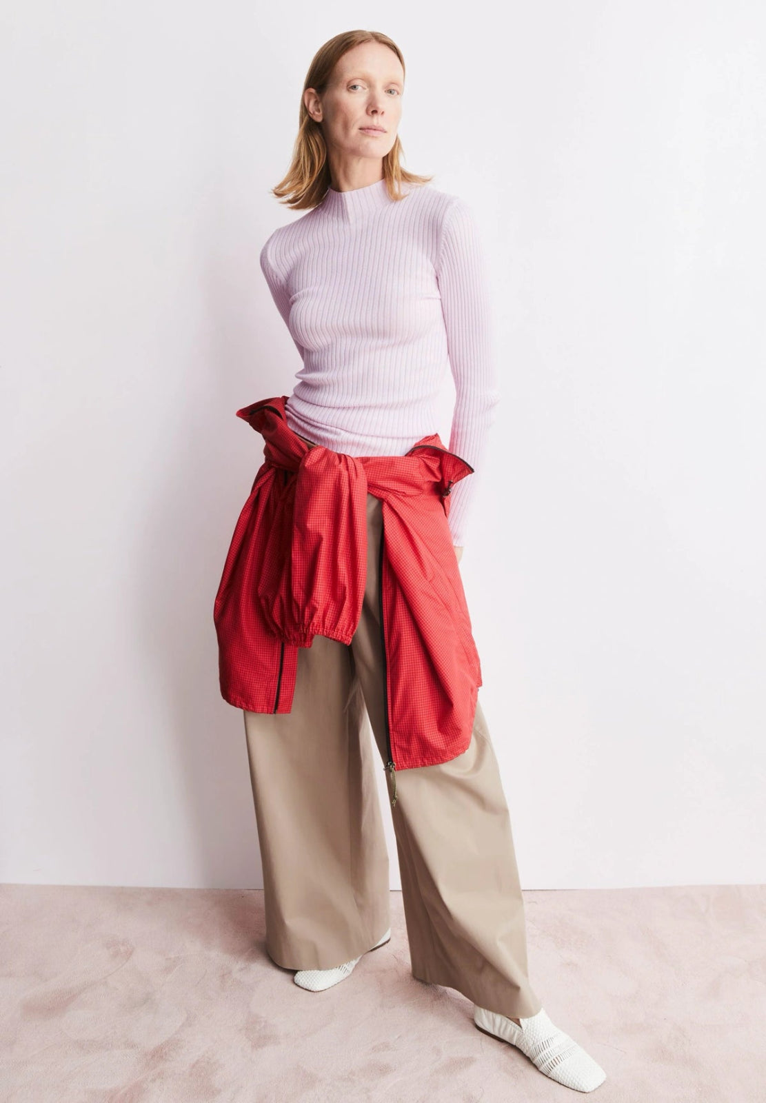 ARMEDANGELS - ALAANIA Pullover • pink mist - Pullover - ROSA ECK