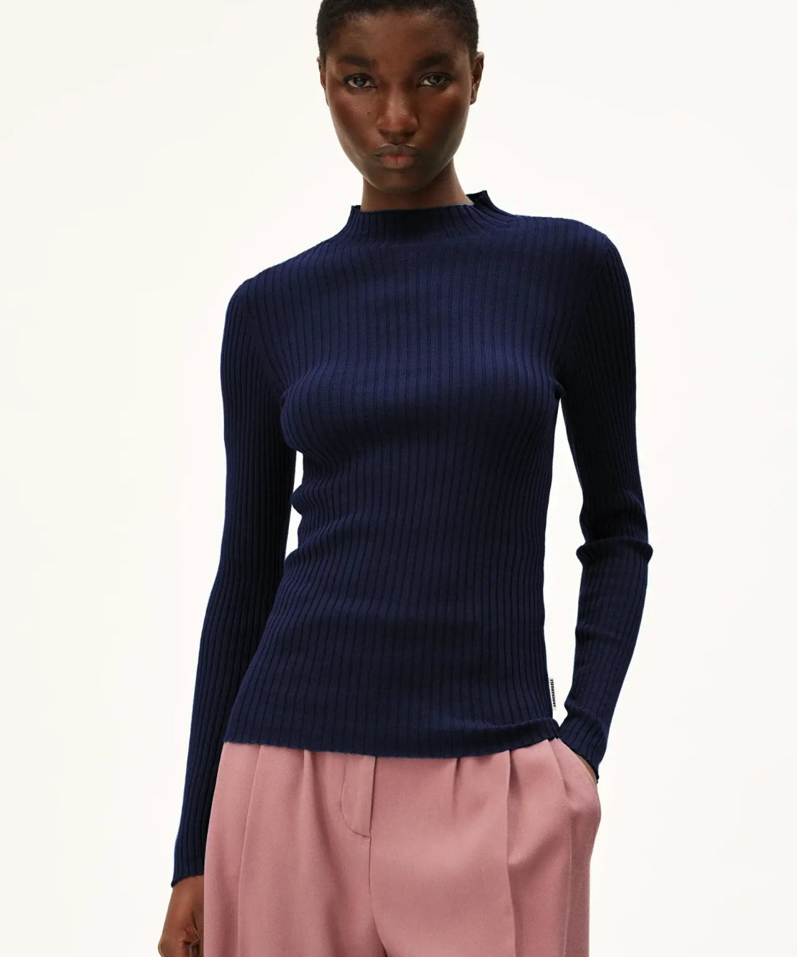 ARMEDANGELS - ALAANIA Strickpullover • tinted navy - ROSA ECK Concept Store