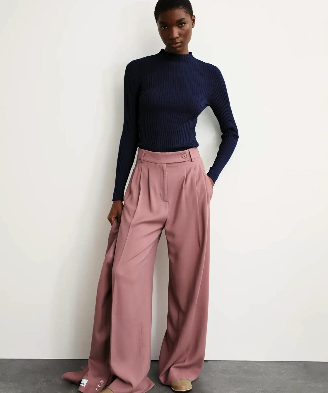 ARMEDANGELS - ALAANIA Strickpullover • tinted navy - ROSA ECK Concept Store
