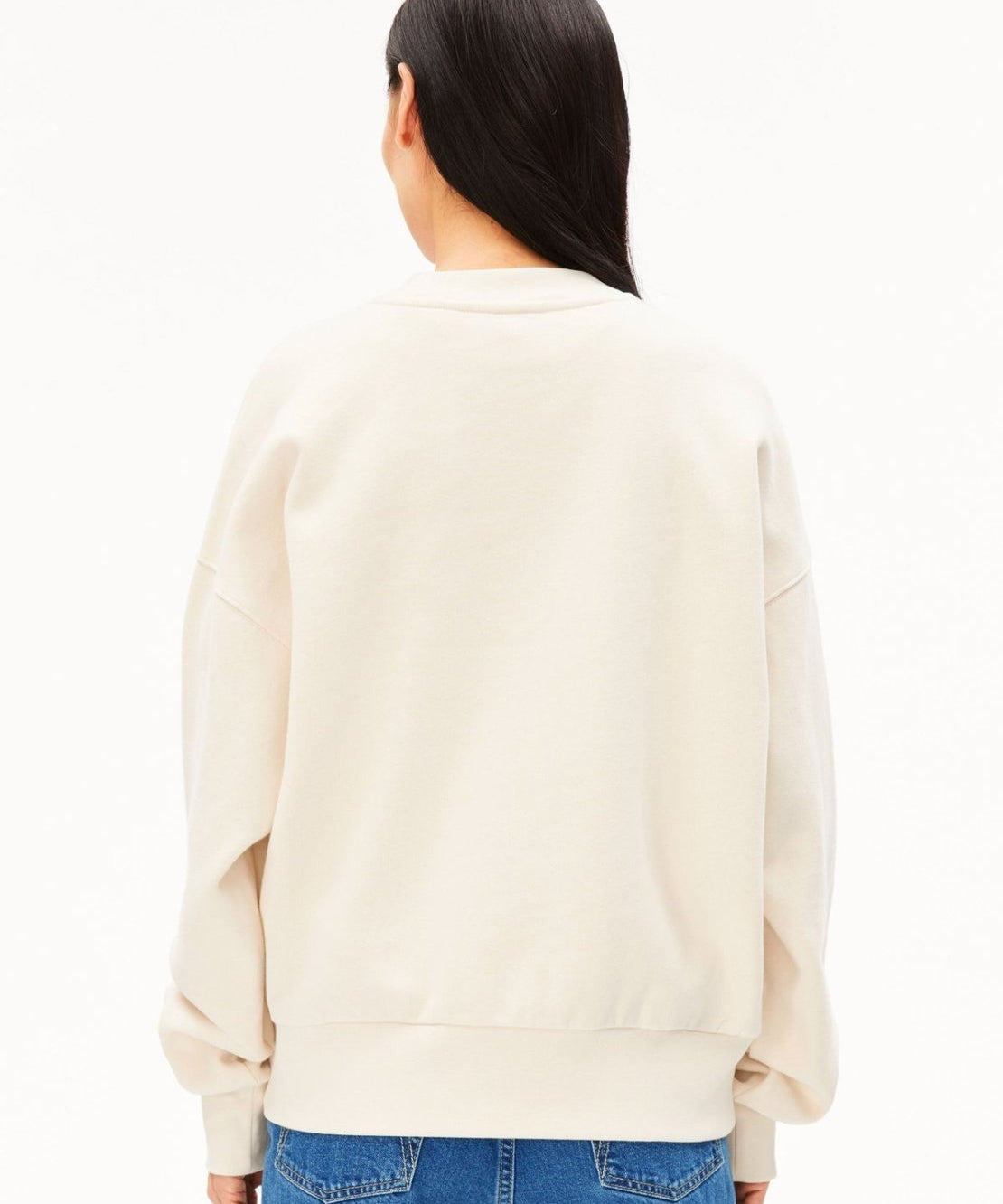 ARMEDANGELS - ALIZAA College-Sweatshirt • undyed - ROSA ECK