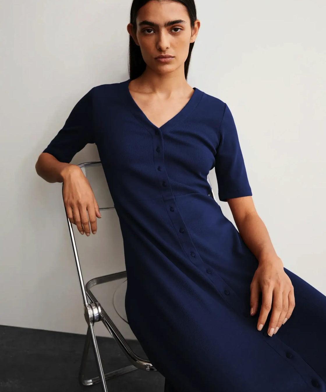 ARMEDANGELS - ALURAA Kleid • blue noon - ROSA ECK Concept Store