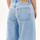 ARMEDANGELS - ASTRAEAAS Wide Leg Jeans • noise - ROSA ECK