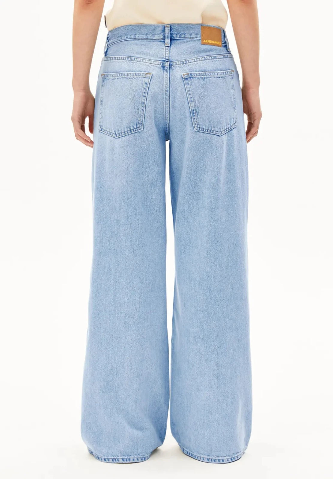 ARMEDANGELS - ASTRAEAAS Wide Leg Jeans • noise - ROSA ECK