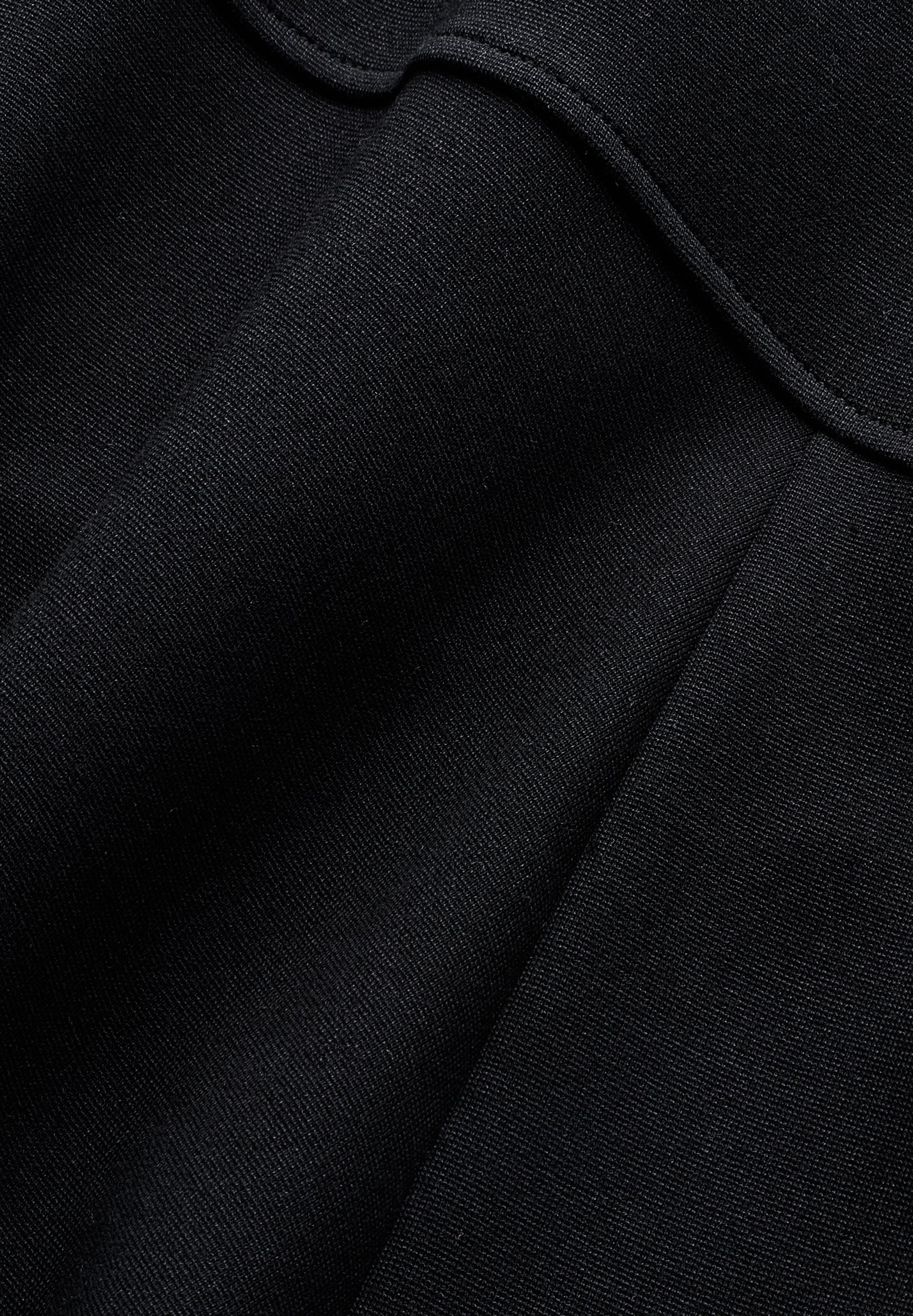 Ausgestellter Jersey-Midirock in Schwarz von ARMEDANGELS – Ansicht 6