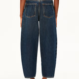 BAARLY High Panel Barrel Jeans in Dunkelblau von ARMEDANGELS – Ansicht 2
