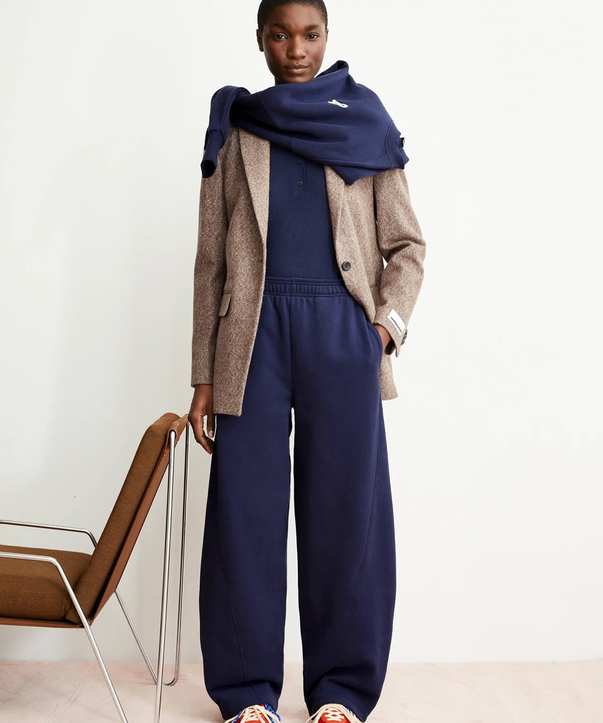 ARMEDANGELS - BELLAISAA Sweatpants • tinted navy - Hose - ROSA ECK