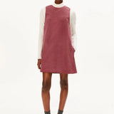 ARMEDANGELS - Cord-Minikleid • velvet ember - ROSA ECK