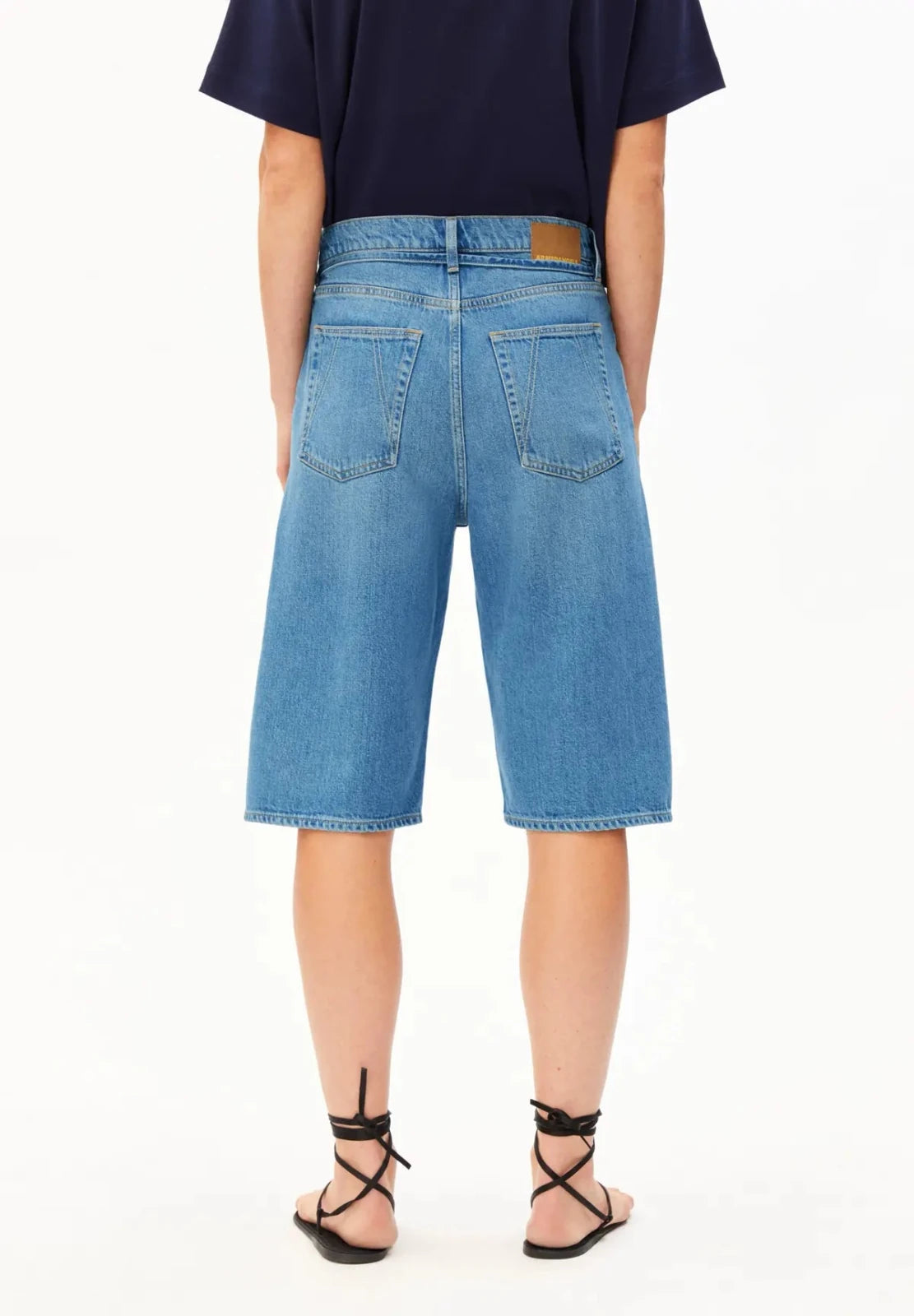 ARMEDANGELS - DAANY Jeans Baggy - Shorts • laguna - ROSA ECK