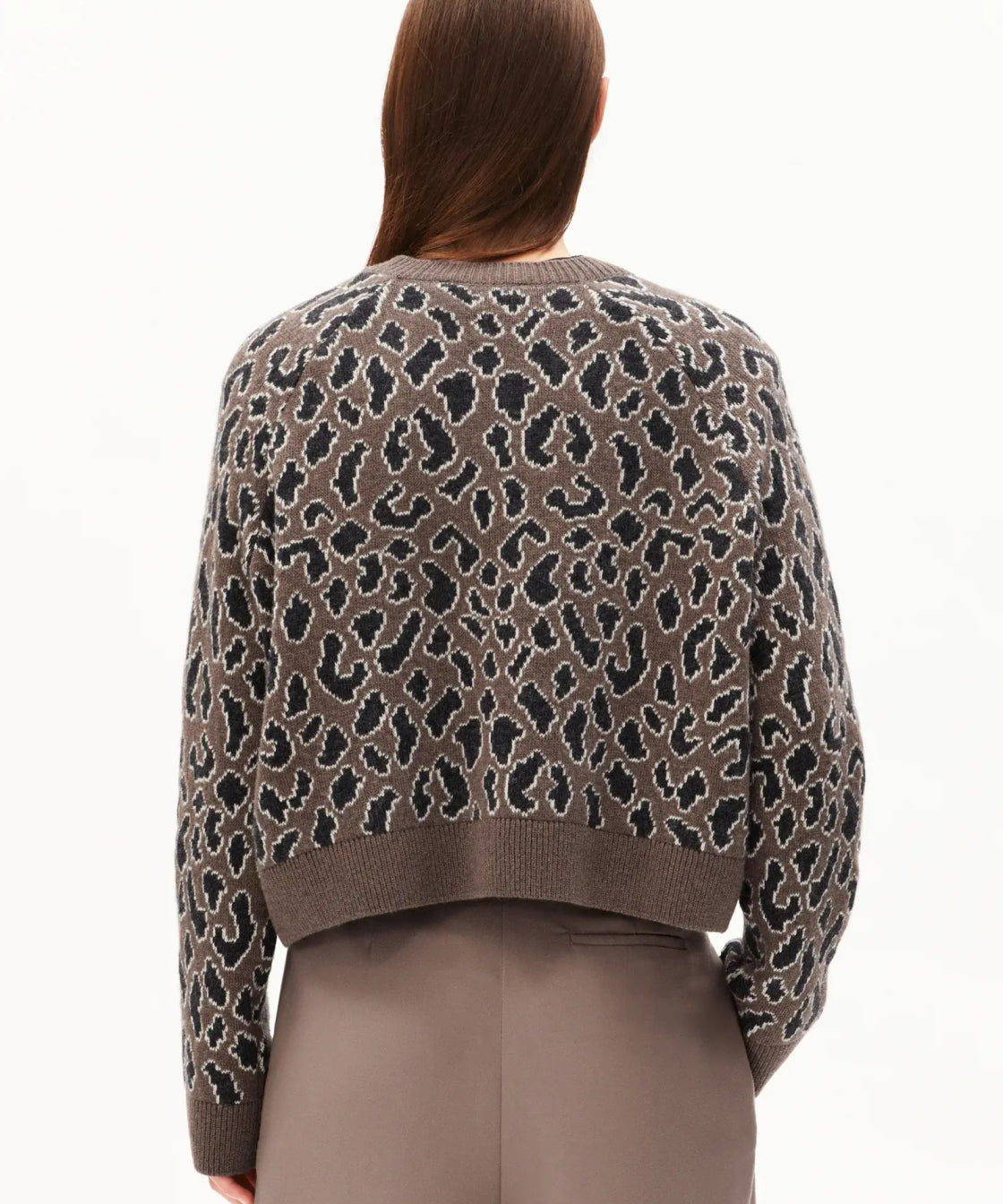 ARMEDANGELS - DILIRIAA LEOPAA Strickpullover • walnut cream - ROSA ECK Concept Store