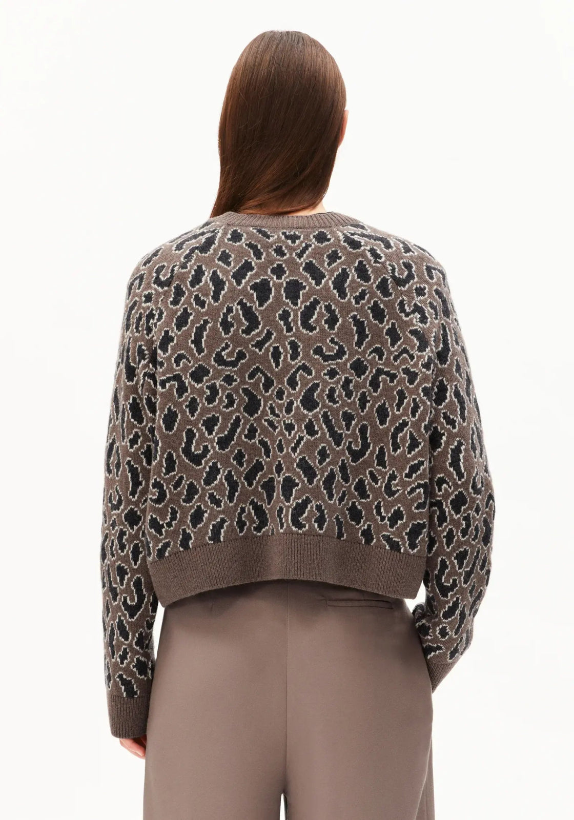 ARMEDANGELS - DILIRIAA LEOPAA Strickpullover • walnut cream - ROSA ECK Concept Store