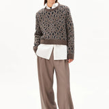 ARMEDANGELS - DILIRIAA LEOPAA Strickpullover • walnut cream - ROSA ECK Concept Store