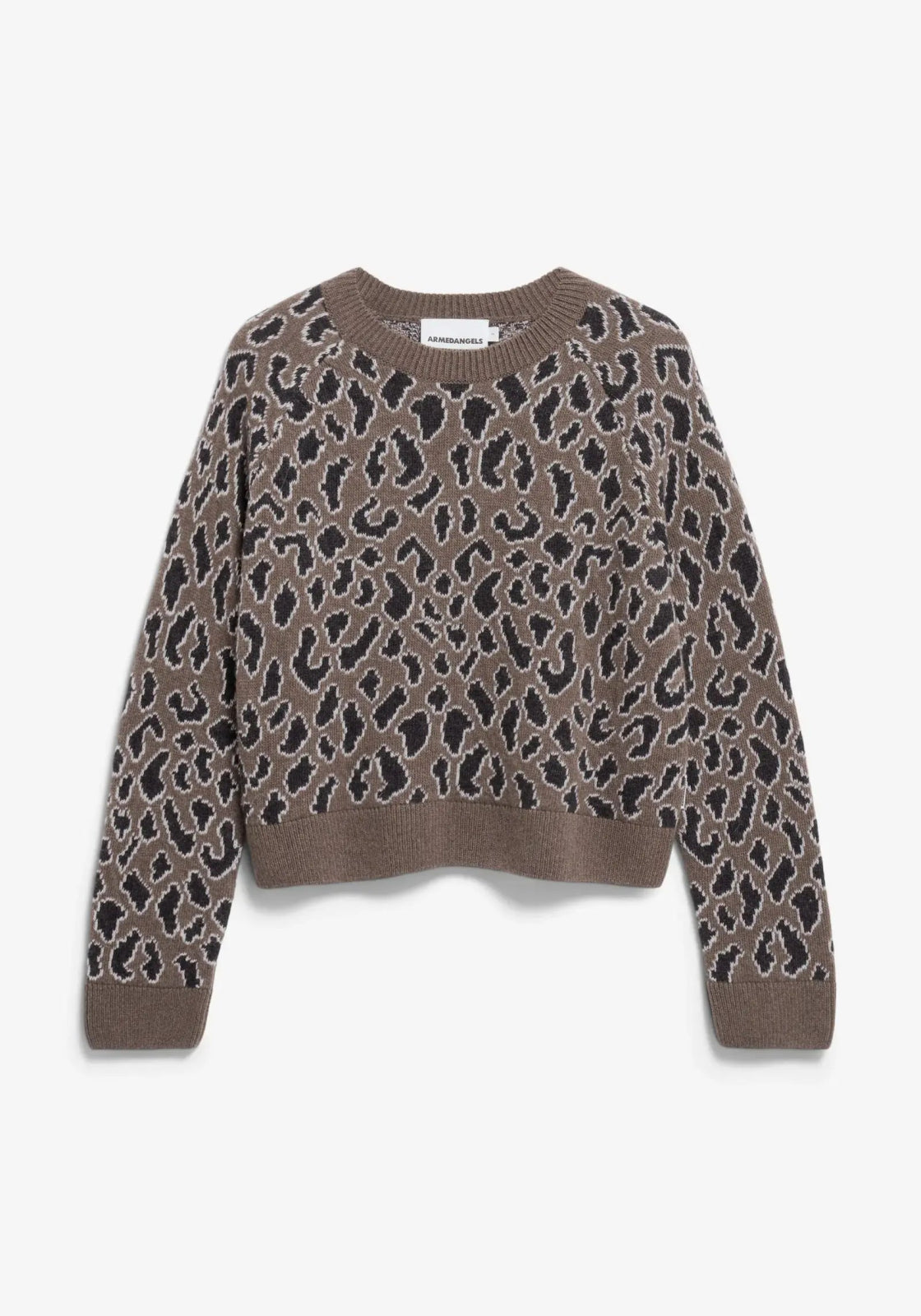 ARMEDANGELS - DILIRIAA LEOPAA Strickpullover • walnut cream - ROSA ECK Concept Store