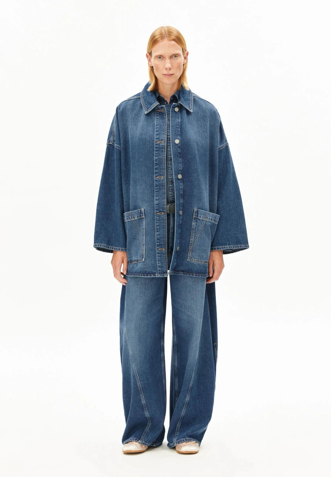 ARMEDANGELS - DRAAPY Jeansjacke • fade - Jacke - ROSA ECK