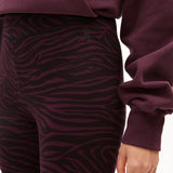 ARMEDANGELS - FARIBAA Leggings • Dark Cranberry - Hose - ROSA ECK