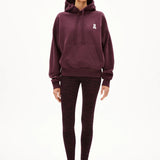 ARMEDANGELS - FARIBAA Leggings • Dark Cranberry - Hose - ROSA ECK