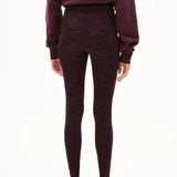 ARMEDANGELS - FARIBAA Leggings • Dark Cranberry - Hose - ROSA ECK