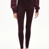 ARMEDANGELS - FARIBAA Leggings • Dark Cranberry - Hose - ROSA ECK