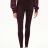 ARMEDANGELS - FARIBAA Leggings • Dark Cranberry - Hose - ROSA ECK