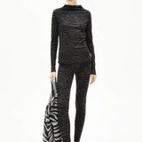 ARMEDANGELS - FARIBAA ZEBRARAA Hose • black - Hose - ROSA ECK