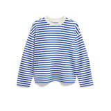 ARMEDANGELS - FRANKAA MAARLEN STRIPE Pullover • undyed - dynamo blue - T-Shirt - ROSA ECK