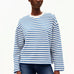 ARMEDANGELS - FRANKAA MAARLEN STRIPE Sweatshirt • undyed - dark morning - ROSA ECK Concept Store
