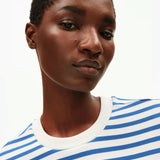 ARMEDANGELS - FRANKAA MAARLEN STRIPE Sweatshirt • undyed - dark morning - ROSA ECK Concept Store