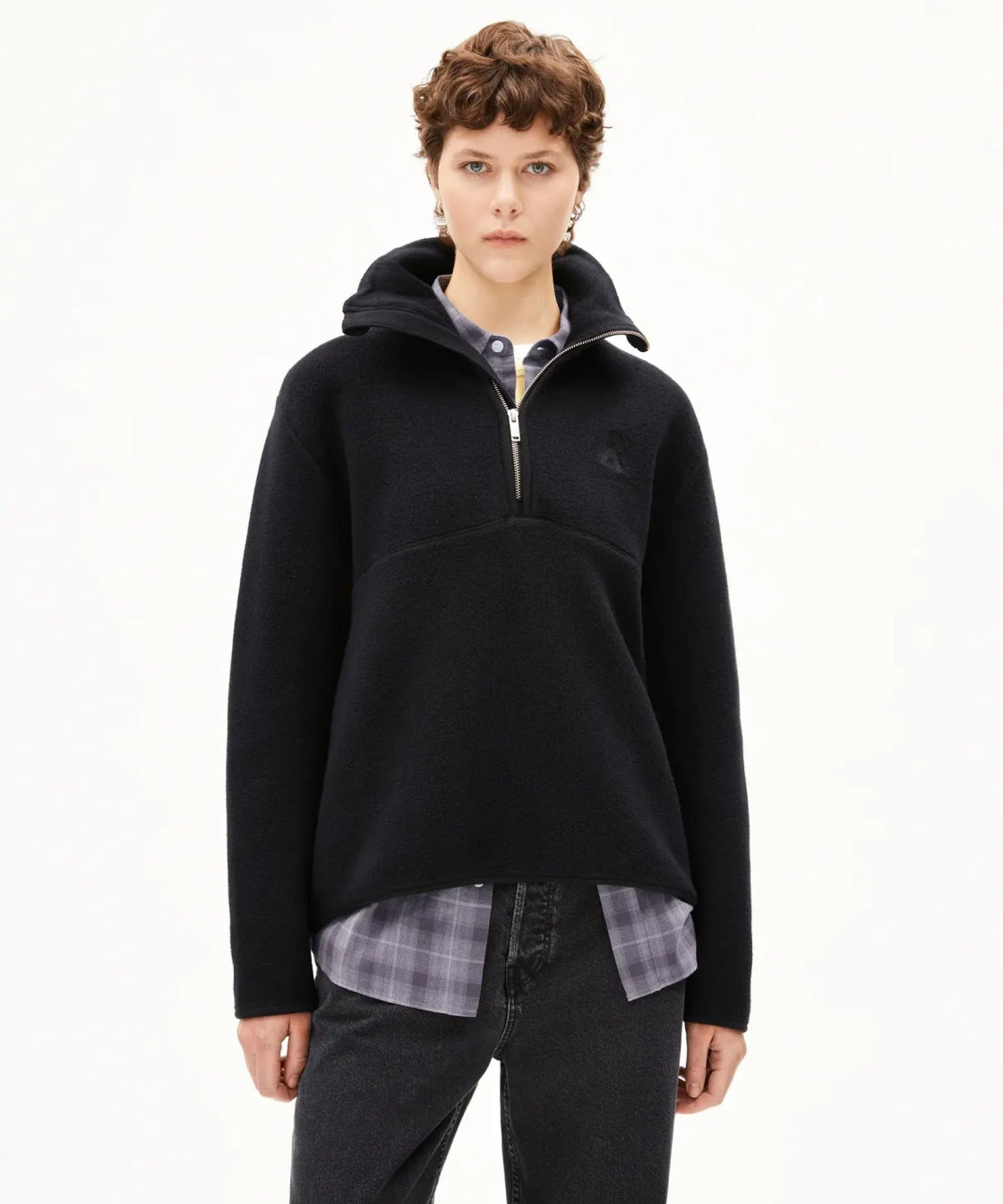 ARMEDANGELS - HAARLEENAA Fleecepullover • black - ROSA ECK Concept Store
