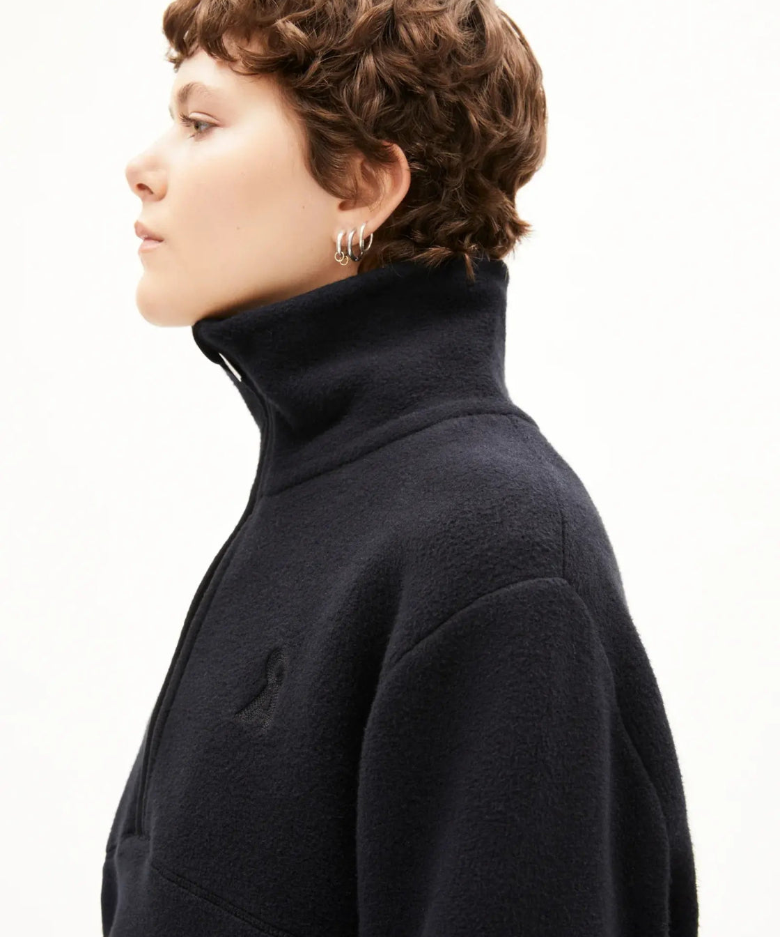 ARMEDANGELS - HAARLEENAA Fleecepullover • black - ROSA ECK Concept Store