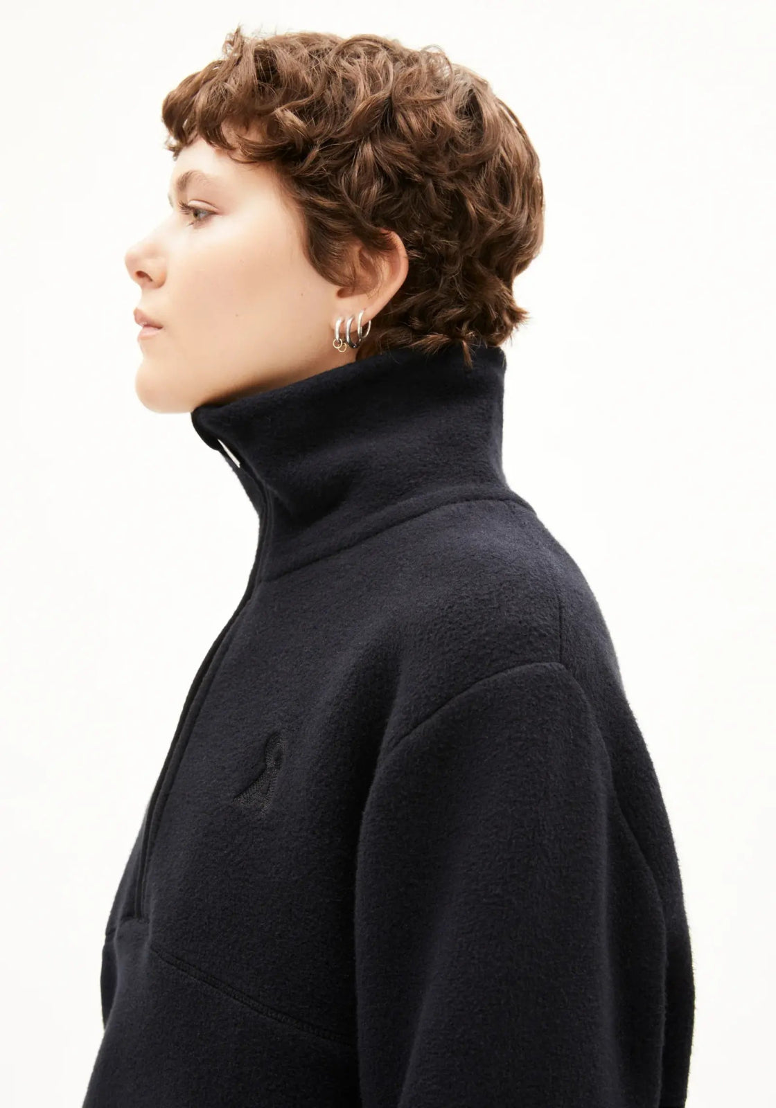 ARMEDANGELS - HAARLEENAA Fleecepullover • black - ROSA ECK Concept Store