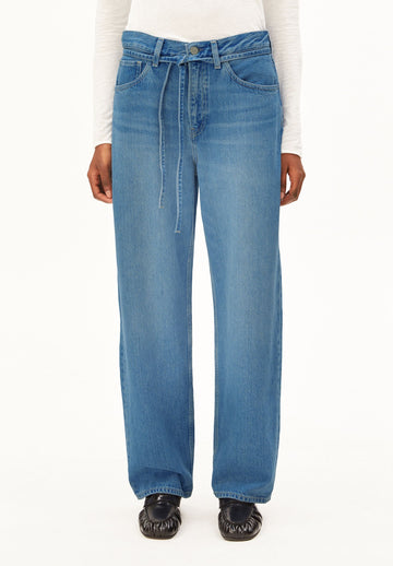HAAYI Low Waist Baggy Jeans in Hellblau von ARMEDANGELS – Ansicht 1