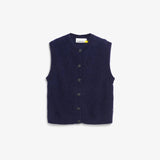 ARMEDANGELS - HELGEAA PREMIUM Top • tinted navy - Top - ROSA ECK